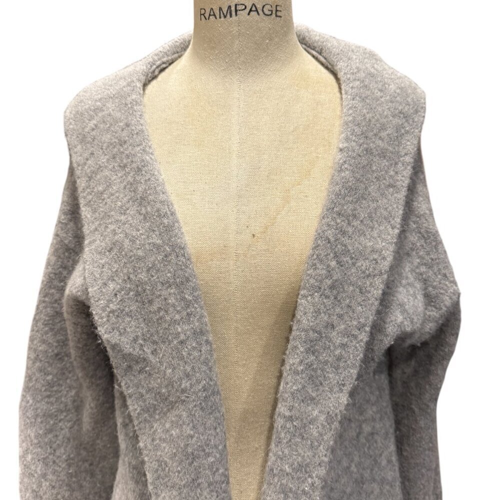 🧥 Beryll Vivi Cashmere Cropped Coat – Pebble Gray | One Size - Picture 7 of 9